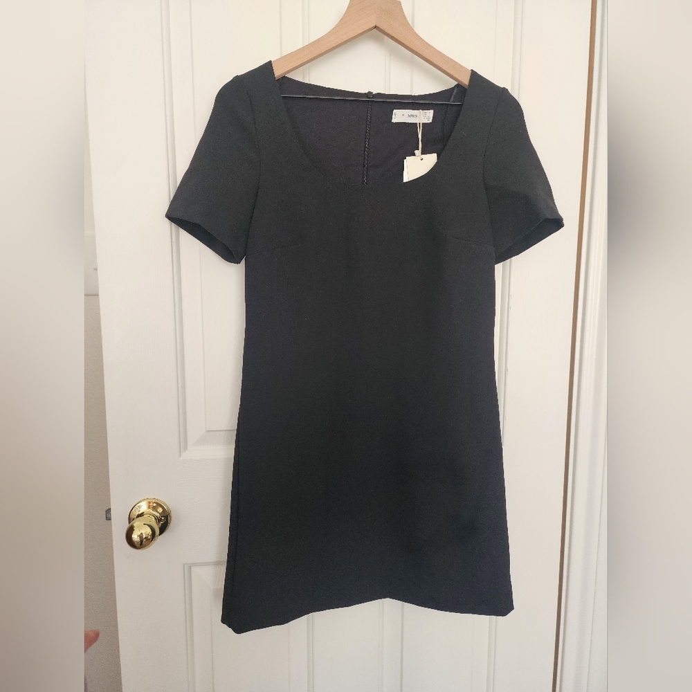Mango Classic Black Dress